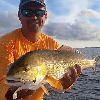 Redfish Caught with 5th Day Adventures
