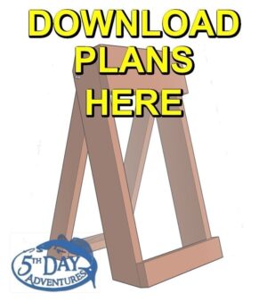 Folding Outboard Motor Stand Plans